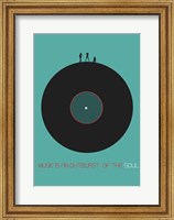 Music Is An Outburst Of The Soul Fine Art Print