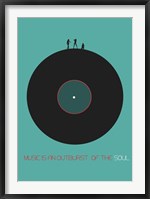 Music Is An Outburst Of The Soul Fine Art Print