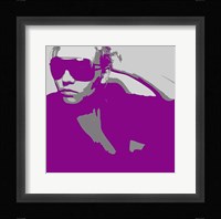 Niki In Glasses Framed Print