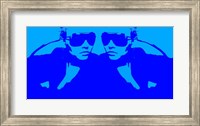 Niki Mirror Blue Fine Art Print