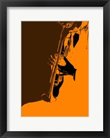 Jazz Orange 2 Fine Art Print