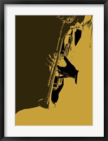 Jazz Orange 1 Fine Art Print