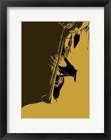 Jazz Orange 1 Fine Art Print