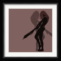 Alice Purple Framed Print