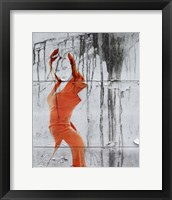 Orange Dance Fine Art Print