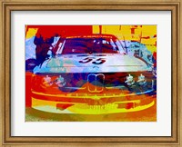 BMW Racing Watercolor Fine Art Print