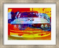 BMW Racing Watercolor Fine Art Print