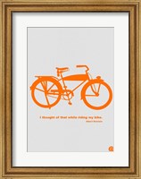 I Thought Of That While Riding My Bike Fine Art Print