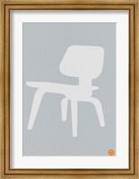 Eames White Plywood Chair Fine Art Print
