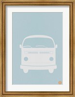 VW Bus Blue Fine Art Print