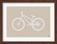 Bicycle Brown Fine Art Print