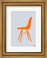 Orange Eames Chair Fine Art Print