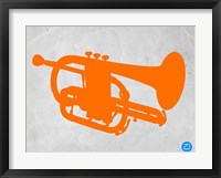 Orange Tuba Fine Art Print