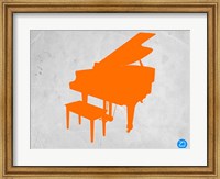Orange Piano Fine Art Print