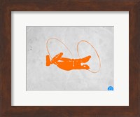 Orange Plane 1 Fine Art Print