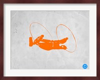 Orange Plane 1 Fine Art Print