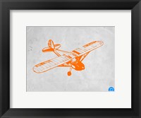 Orange Plane 2 Fine Art Print