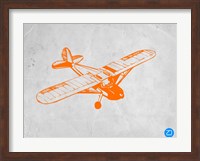 Orange Plane 2 Fine Art Print