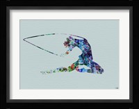 Dancer Watercolor 4 Framed Print
