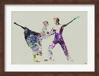 Ballet Watercolor 2A Fine Art Print