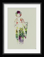 Kimono Dancer 1 Framed Print