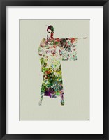 Kimono Dancer 4 Fine Art Print