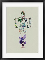 Kimono Dancer 7 Framed Print