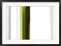 Abstract Green on White Fine Art Print