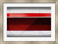 Abstract Red and Brown Fine Art Print