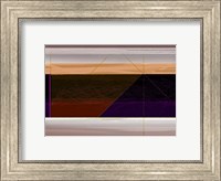 Abstract Brown and Yellow Fine Art Print