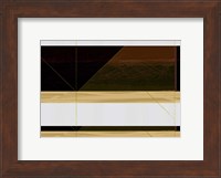 Abstract  Brown and White Fine Art Print