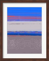 Abstract  Blue View 1 Fine Art Print