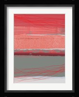 Abstract  Blue View 3 Framed Print