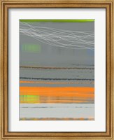 Abstract Orange Stripe1 Fine Art Print