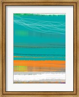 Abstract Orange Stripe2 Fine Art Print