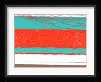Aquatic Breeze 6 Framed Print