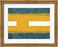 Green and Yellow Abstract Theme 1 Fine Art Print