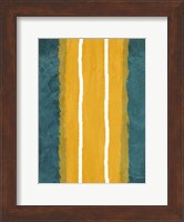 Green and Yellow Abstract Theme 2 Fine Art Print
