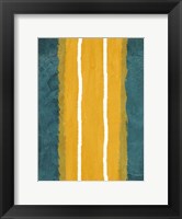 Green and Yellow Abstract Theme 2 Fine Art Print