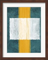 Green and Yellow Abstract Theme 3 Fine Art Print