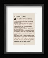 Desiderata Fine Art Print