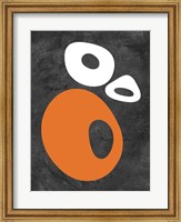 Abstract Oval Shapes 1 Fine Art Print