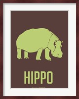 Hippo Green Fine Art Print