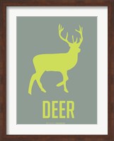 Deer Green Fine Art Print