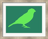 Light Green Bird Fine Art Print