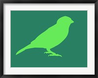 Light Green Bird Fine Art Print