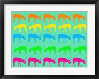 Safari 4 Framed Print