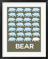 Bear Framed Print