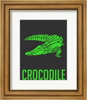 Crocodile Green Fine Art Print