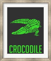 Crocodile Green Fine Art Print